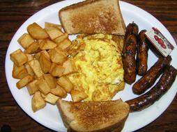 Breakfast Toast Hash Browns