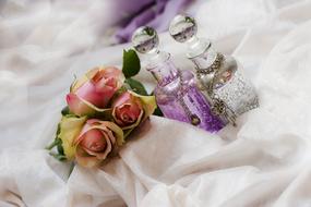 Roses and Bottles on party