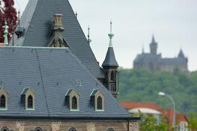 Castle roof Wernigerode Resin