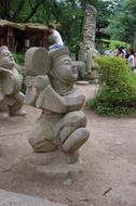 Statue Dancer South Korea