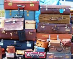 Luggage Stack Vintage