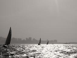 Mar Candle Sailboat