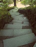 Stones Steps Downwards