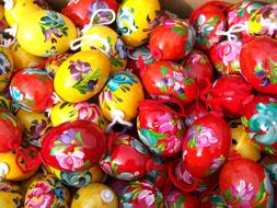 Hand-Painted Easter Eggs