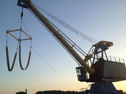 Leverkusen Rhine Crane