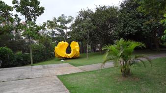 Sculpture Cinematheque Garden SÃ£o