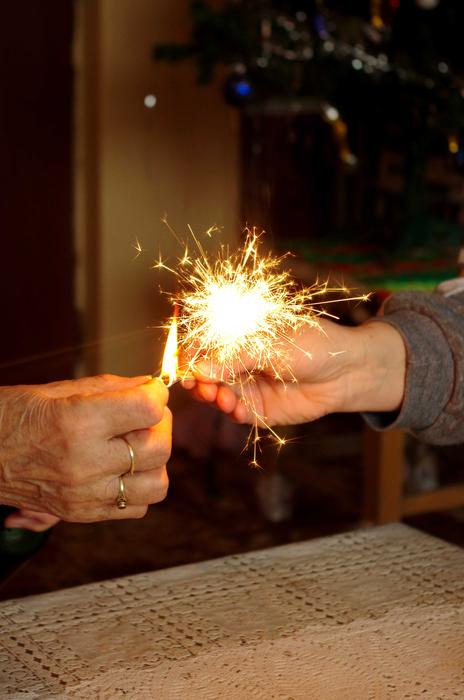 Sparkler Glowoing Lights