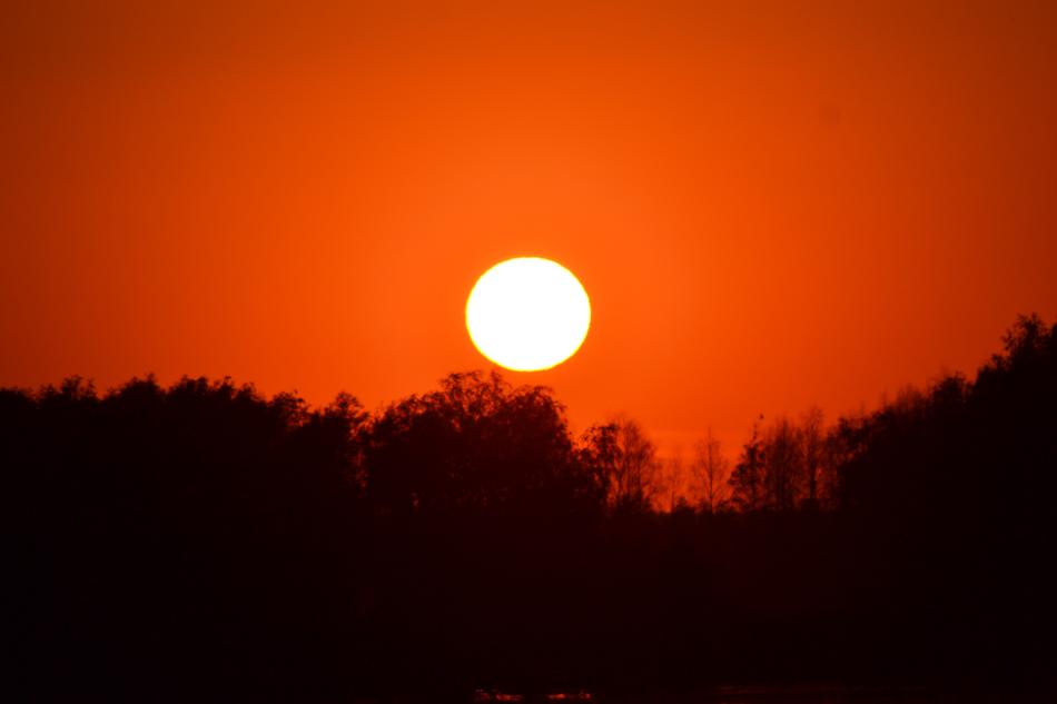 Siberia Evening Moon