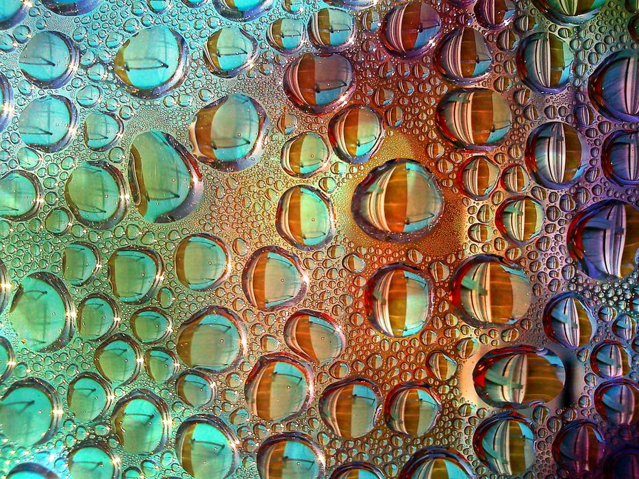 Drop Of Water Raindrop Run Off