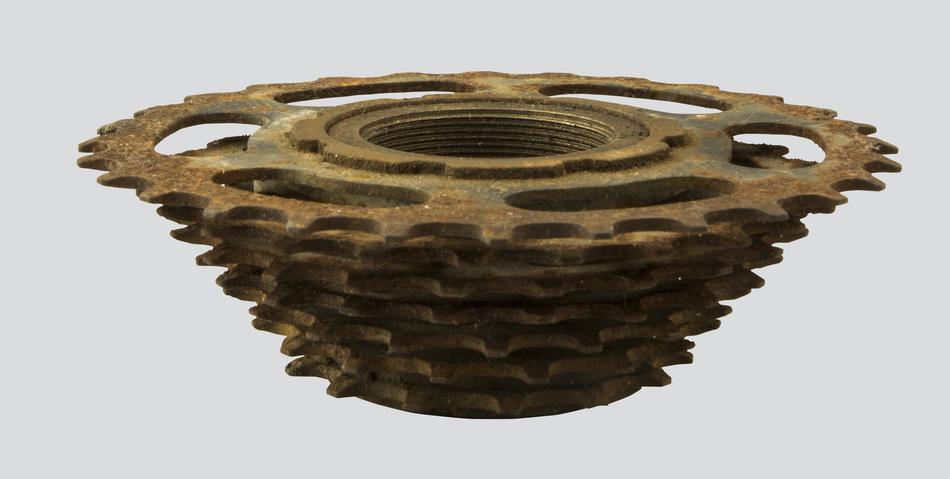 repair gears stacked in a row