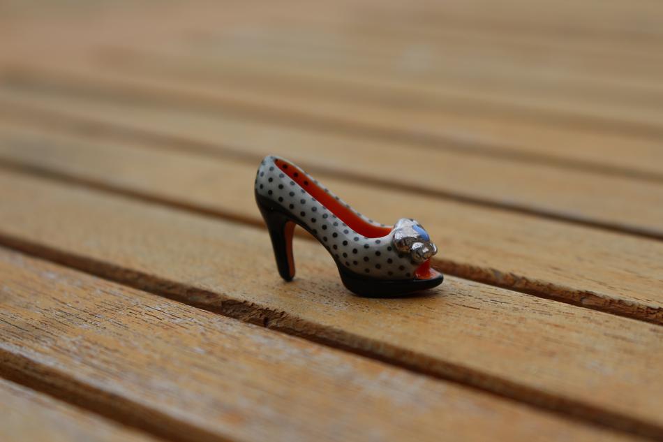 Porcelain Miniature of Shoe