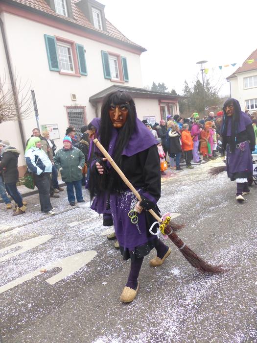 The Witch Alemannic Fasnet Customs