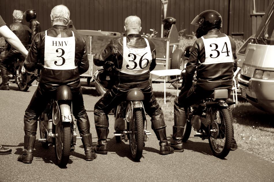 Old Engines Rockers Motor Bike