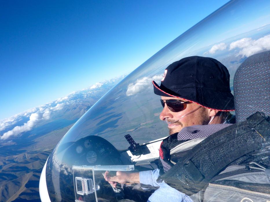 Pilot Gliding View