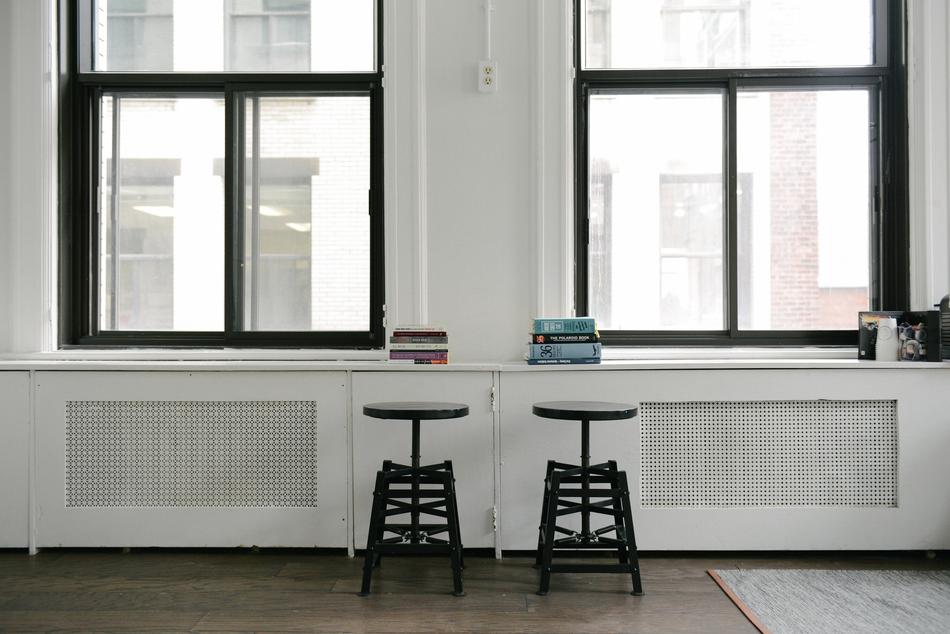 Stools Books Windows