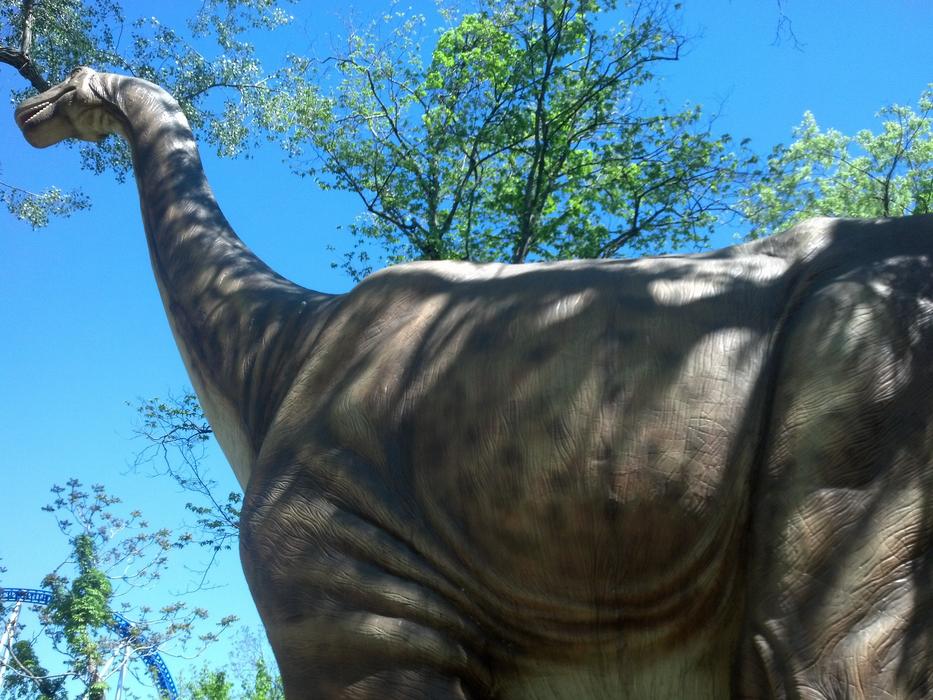 Dinosaur Bronchiosaurus Amusement