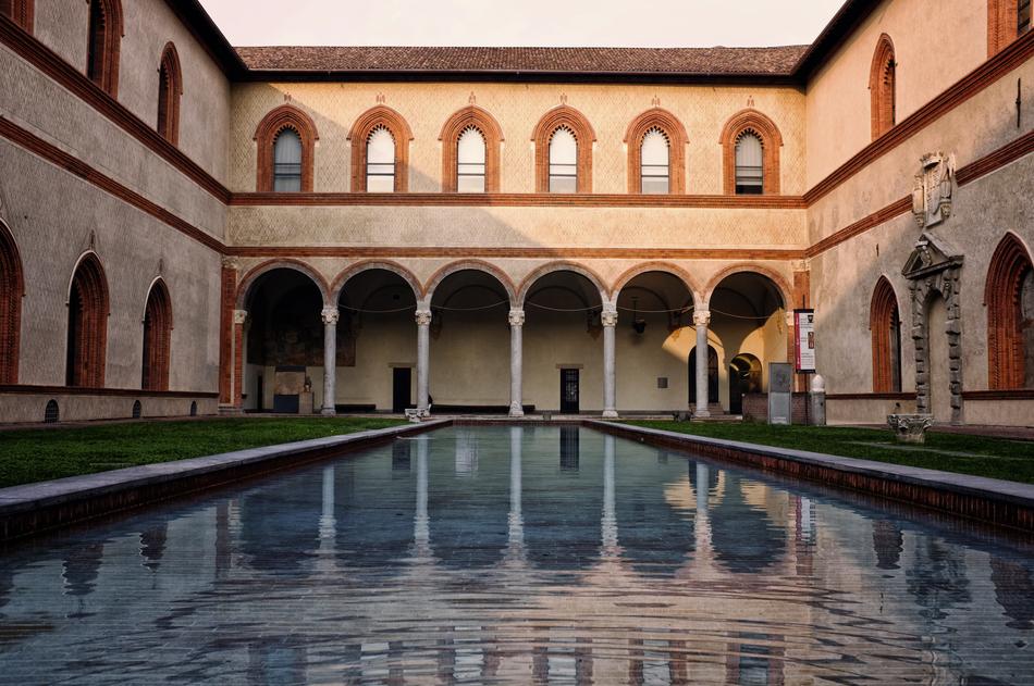Sforzesco Castle Milan