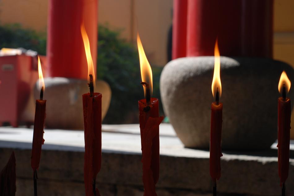 Candle Close-Up
