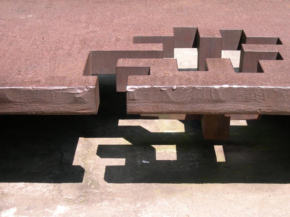 Art with a picture of bricks