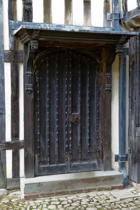 Medieval Oak Door And Surround
