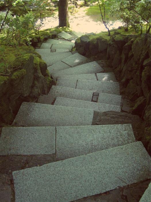 Stones Steps Downwards