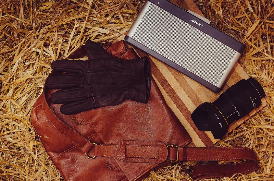 Lens Bag on Farm