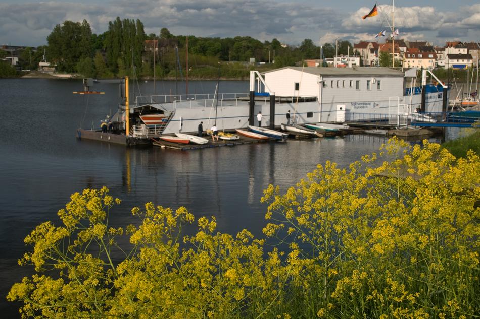 seaside cozy port for ships