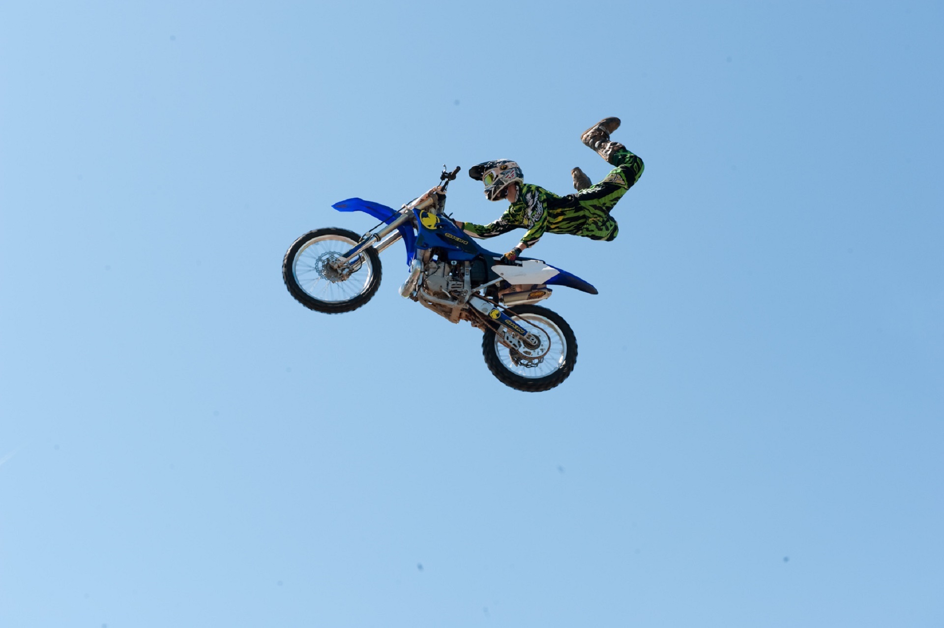 Motorcycle Stunt Jump free image download