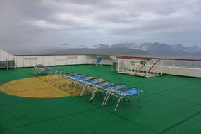 Sun Loungers Deck Ship