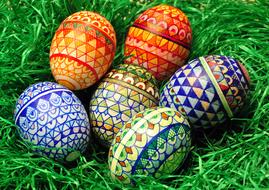 Easter Eggs Painted