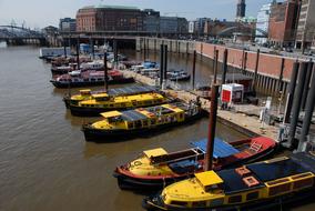 Port Hamburg Elbe Northern