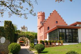 modern restaurant building
