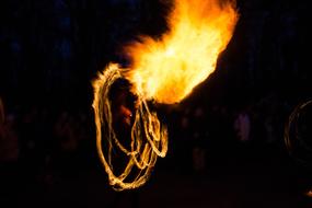 Fire Show Flame