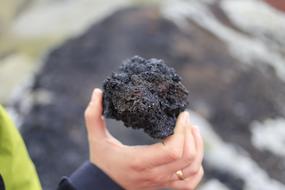 Rock Volcanic Hand