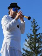 Bagpipe In Turkish Carnival