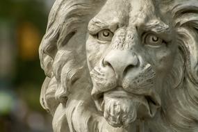 lion bust