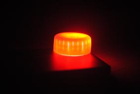 Red Lights Dark Design