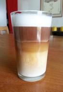 sweet coffee in cup