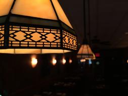 lamp in the room