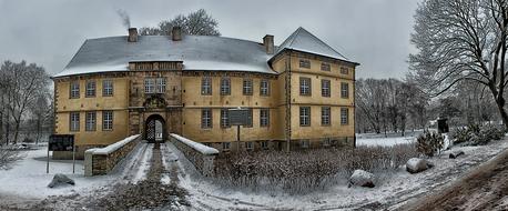 Castle Winter Snow