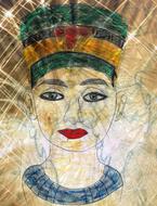 Egypt Pharaonic Bust art