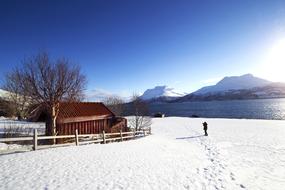 Iceland Snow The Scenery