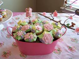 Cupcake Flower Celebration