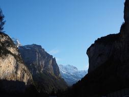 Lauterbrunnen Valley rock