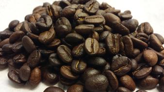 roasted delicious coffee beans
