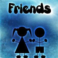friends pair friendship together