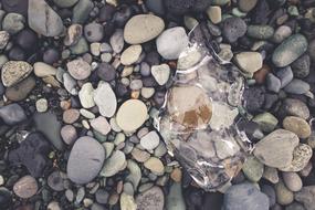 Rocks Pebbles Ice