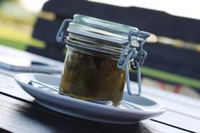 Jalapenos Pickled Glass