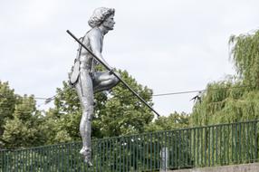 Bydgoszcz Tightrope Walker Pole