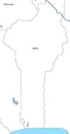 white map beniin benin map empty